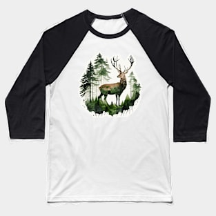 Deer Baseball T-Shirt